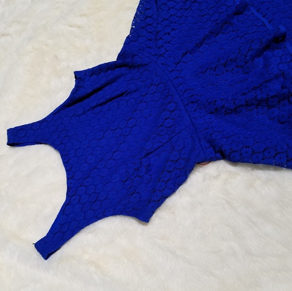 🆕️City Studio Royal Blue Fit & Flare Tiered Dress - Picture 5 of 8